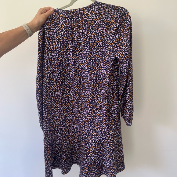 Draper James Navy Floral Dress - Picture 3 of 4